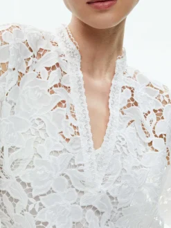 Women Alice and Olivia Aislyn Blouse
