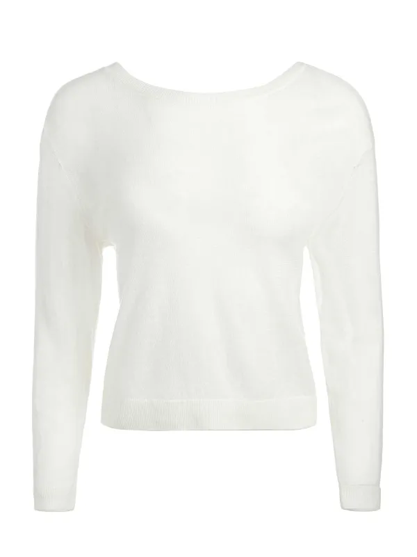 Women Alice and Olivia Akers Reversible Pullover
