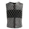 Women Alice and Olivia Amal Embellished Tank With Bandeau