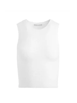 Women Alice and Olivia Amity Sleeveless Cropped Tank