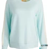 Women Alice and Olivia A+O X Big Feelings Alli Slouchy Crewneck