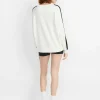 Women Alice and Olivia A+O X Big Feelings Alli Slouchy Crewneck