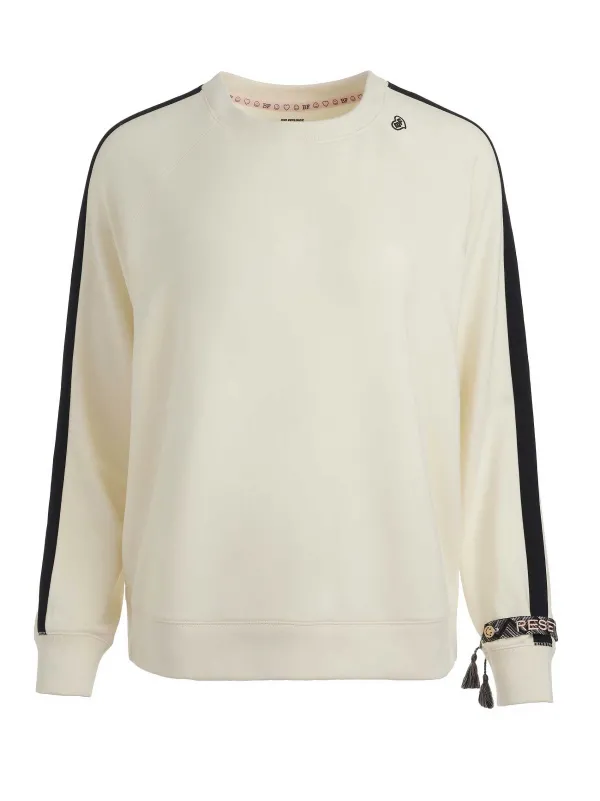 Women Alice and Olivia A+O X Big Feelings Alli Slouchy Crewneck