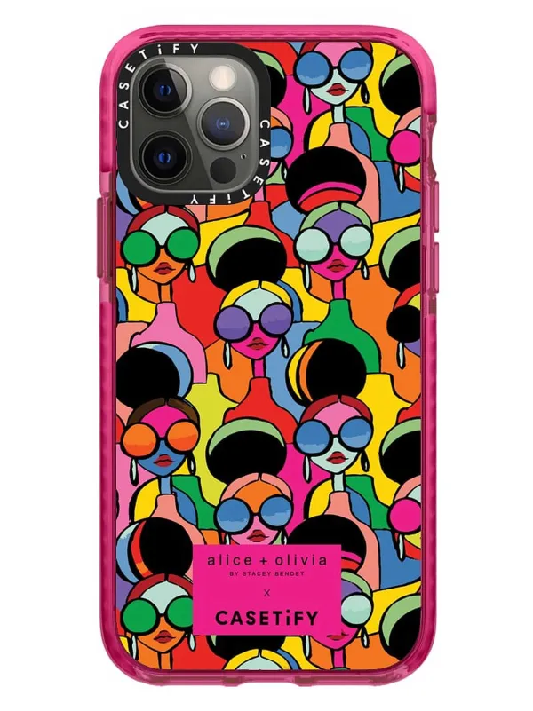 Women Alice and Olivia A+O X Casetify Iphone 12 Pro Case
