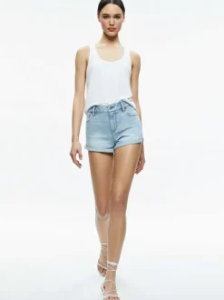 Women Alice and Olivia Avril Boxy Tank