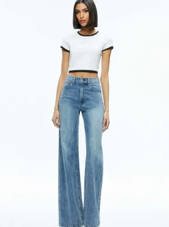 Women Alice and Olivia Baby Tee