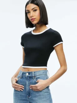 Women Alice and Olivia Baby Tee