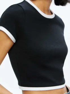 Women Alice and Olivia Baby Tee