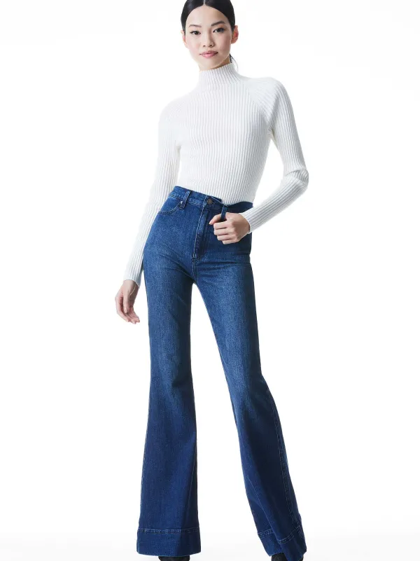 Women Alice and Olivia Beautiful High Rise Bell