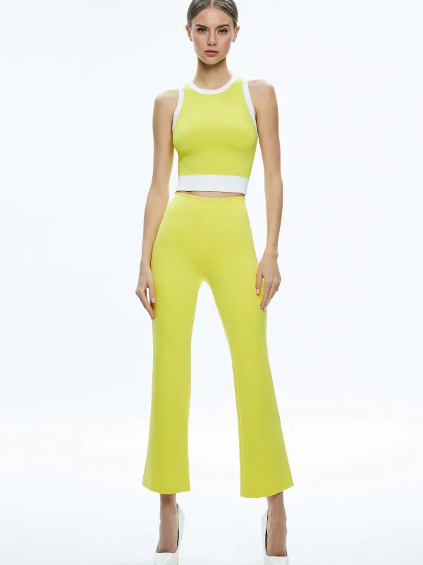 Women Alice and Olivia Boyd Crewneck Tank