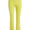 Women Alice and Olivia Boyd Crewneck Tank + Rmp Mid Rise Back-Zip Bootcut Ankle Pant