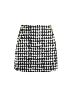 Women Alice and Olivia Breslin Corset Top + Donald Side Button Skirt