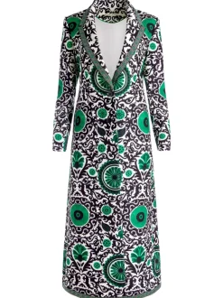 Women Alice and Olivia Bret Long Blazer