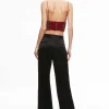 Women Alice and Olivia Carli Crystal Embellished Bra Top