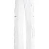 Women Alice and Olivia Cay Baggy Cargo Jeans