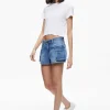 Women Alice and Olivia Cay Low Rise Cargo Short