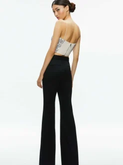Women Alice and Olivia Ceresi Sequin Bandeau Crop Top