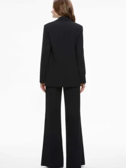 Women Alice and Olivia Denny Notch Collar Boyfriend Blazer