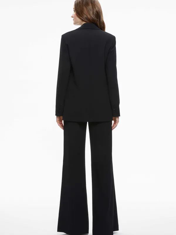 Women Alice and Olivia Denny Notch Collar Boyfriend Blazer