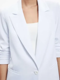 Women Alice and Olivia Denny Notch Collar Boyfriend Blazer