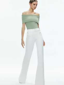 Women Alice and Olivia Dolan Foldover Sleeveless Pullover