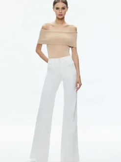 Women Alice and Olivia Dolan Foldover Sleeveless Pullover