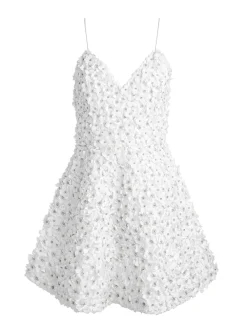 Women Alice and Olivia Domenica Embellished Mini Gown