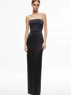 Women Alice and Olivia Doreen Strapless Maxi Dress
