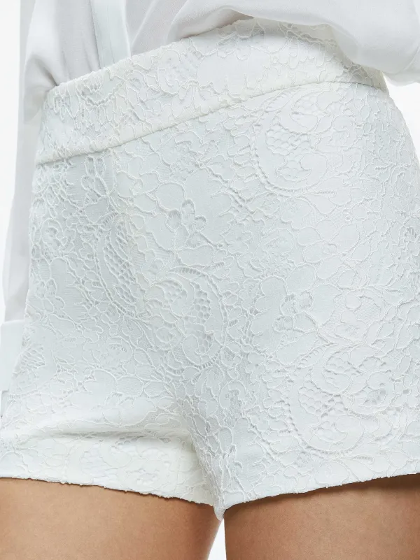Women Alice and Olivia Dunn Lace Short