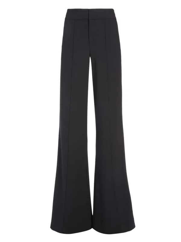 Women Alice and Olivia Dylan High Waisted Wide Leg Pant