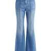 Women Alice and Olivia Dylan High Waisted Wide Leg Jean
