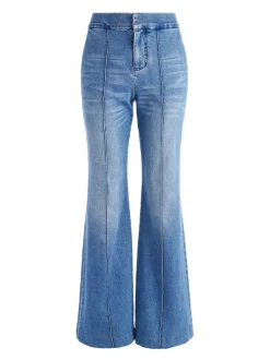 Women Alice and Olivia Dylan High Waisted Wide Leg Jean