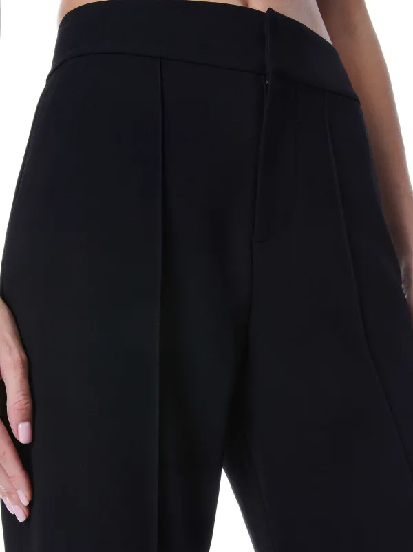 Women Alice and Olivia Dylan High Waisted Wide Leg Pant