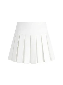 Women Alice and Olivia Emilie Box Pleat Mini Skirt