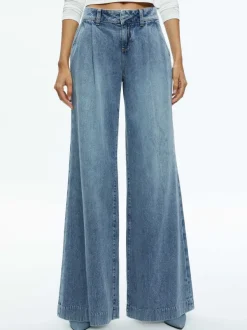Women Alice and Olivia Eric Low Rise Jean