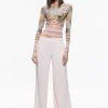 Women Alice and Olivia Eric Low Rise Pant