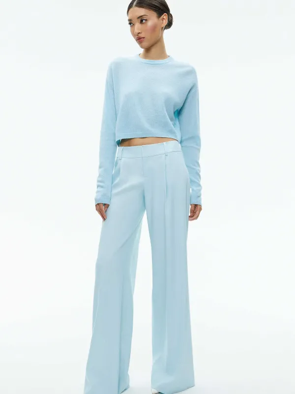 Women Alice and Olivia Eric Low Rise Pant