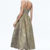 Women Alice and Olivia Fay Midi Dress