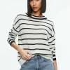 Women Alice and Olivia Fila Crewneck Pullover