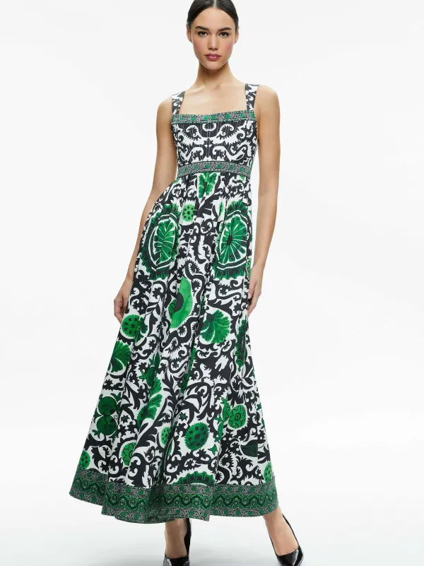 Women Alice and Olivia Guinevere Maxi Dress