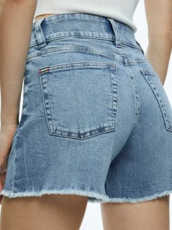 Women Alice and Olivia Han High Rise Wide Waistband Short