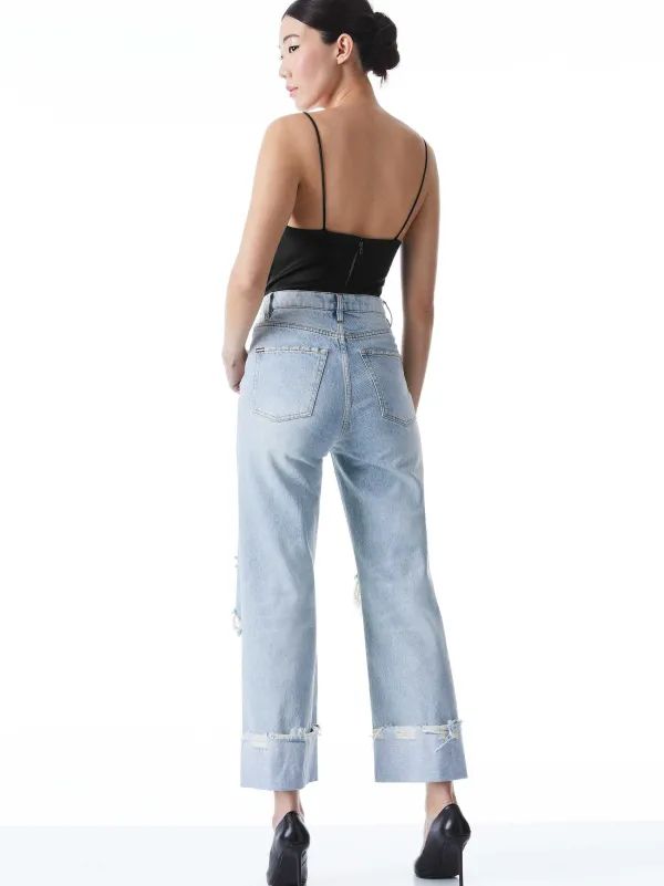 Women Alice and Olivia Harmon Bodysuit