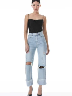 Women Alice and Olivia Harmon Bodysuit