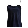 Women Alice and Olivia Harmon Drapey Slip Tank