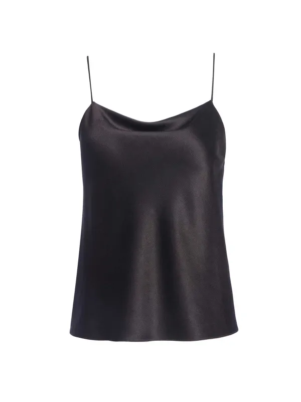 Women Alice and Olivia Harmon Drapey Slip Tank