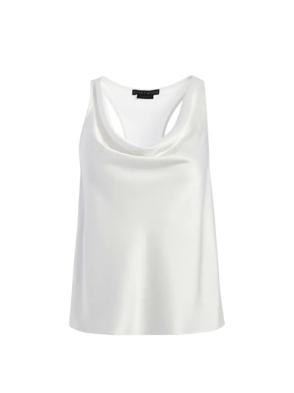 Women Alice and Olivia Harmon Racerback Slip Tank