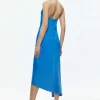 Women Alice and Olivia Harmony Asymmetrical Slip Scarf Dress
