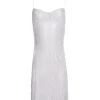 Women Alice and Olivia Harmony Crystal Mini Dress