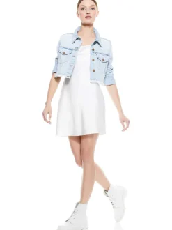 Women Alice and Olivia Harmony Mini Slip Dress