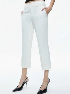 Women Alice and Olivia Janis Low Rise Cropped Flare Pant